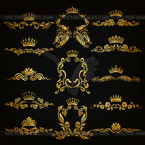 Monogram Logos Set - vector clip art