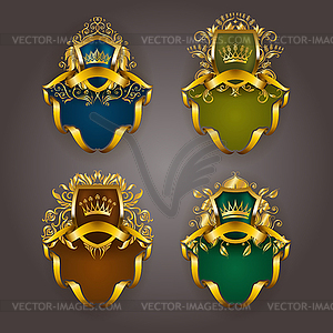 Monogram Logos Set - vector clipart