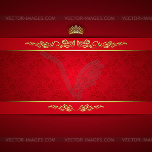 Royal background - royalty-free vector clipart