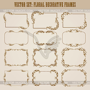 Decorative frame - vector clipart