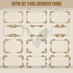 Decorative frame - vector clipart