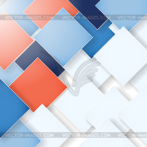 Abstract business background with rhombus - vector image