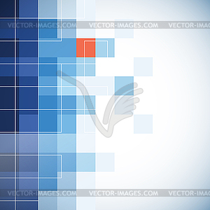 Bussines background with mosaic effect - vector image