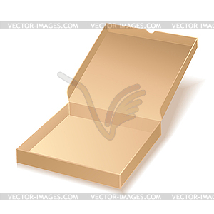 Carton pizza box - vector clip art