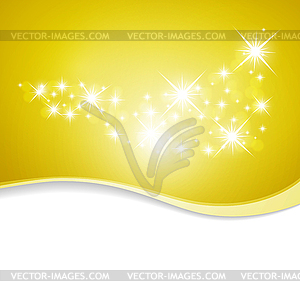 Background with stars - vector image