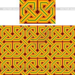 Seamless background celtic - color vector clipart