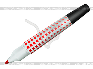 Marker for marks - color vector clipart