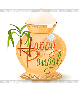 Happy pongal symbol - vector clipart