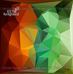 Multicolor ( Red, Green, Yellow ) Design - vector image