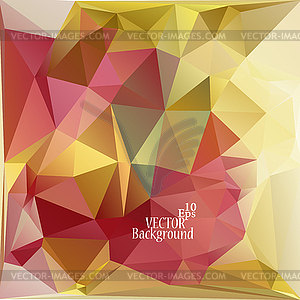 Multicolor ( Red, Rose, Yellow ) Design Templates. - vector clipart / vector image