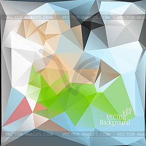 Multicolor ( Green, Blue, Red ) Design Templates. - vector image