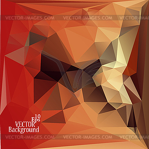 Multicolor ( Red, Brown, Yellow ) Design - vector clipart