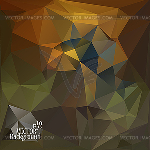 Multicolor Design Templates. Geometric Triangular - vector clipart