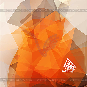 Multicolor Design Templates. Geometric Triangular - vector image