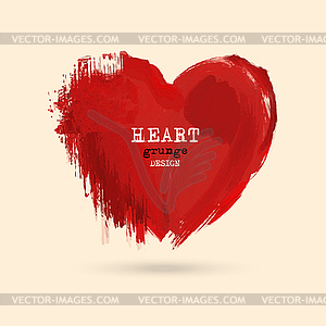 Abstract Heart design - vector clip art