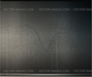 Grunge background metal plate with screws - vector clipart