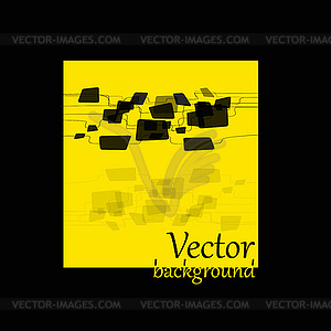 Abstract background with place for your text - vector clipart