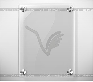 Abstract plane wall - vector clipart