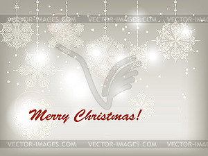 Christmas Greeting Card - vector image