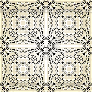 Vintage Seamless Pattern - vector clipart