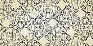 Vintage Seamless Floral Pattern - vector image