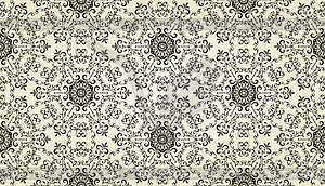 Vintage Highly Detailed Seamless Pattern - vector clip art