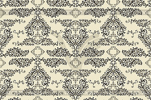 Seamless vintage floral pattern - vector image