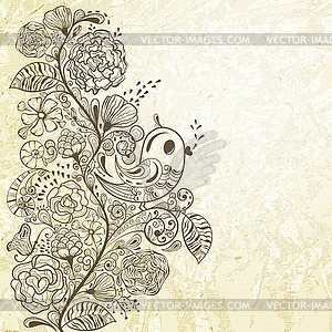 Spring Pattern - vector image