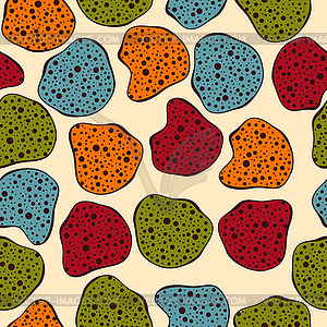 Seamless Funky Pattern - vector clipart