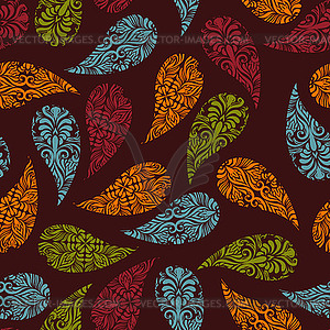 Seamless Paisley pattern - vector image