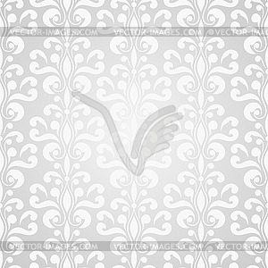 Seamless Floral Wallpaper Pattern - vector clip art