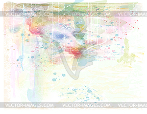 Beautiful background. Imitation of watercolor - vector clip art