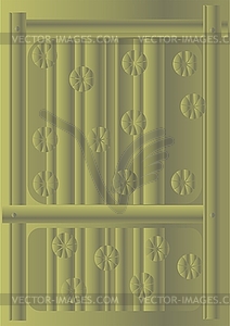 Abstraction door  - vector clip art