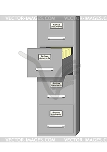 Архив - стоковый векторный клипарт