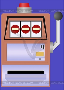 Slot machine  - vector clip art