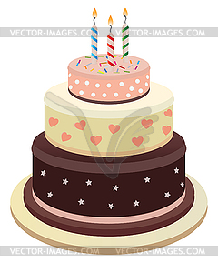 Cake - vector clipart