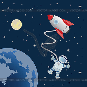 Astronaut - vector clipart