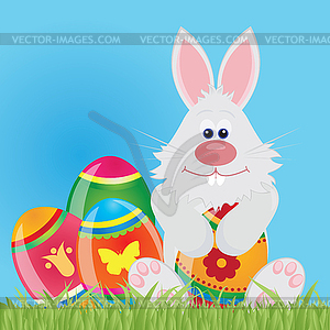 Easter Bunny - vector clip art