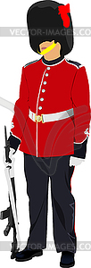 Beefeater - vector clipart