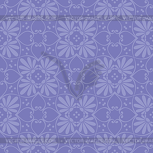 Seamless floral ornament - vector image