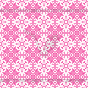 Seamless floral ornament - vector clipart