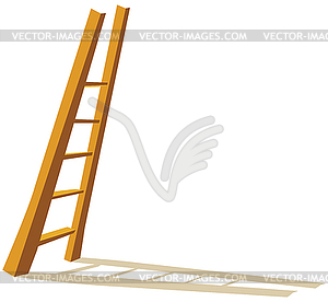 Staircase and shadow - vector clipart