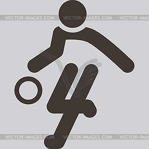 Basketball icon - vector image