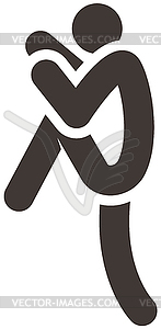 Taekwondo icon - vector clipart / vector image