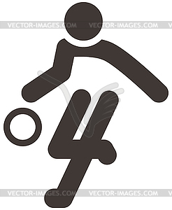 Баскетбол значок - векторизованное изображение