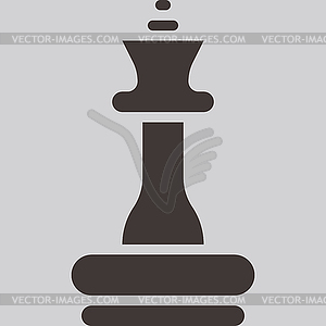 Chess icon - vector clip art