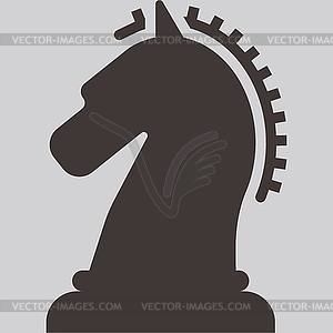 Chess icon - vector clip art