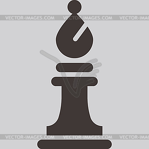 Chess icon - vector image