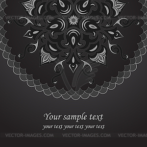 Ажурные фон в серых тонах - изображение в векторном формате