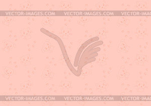 Seamless pattern with cat and dog - vector clip art